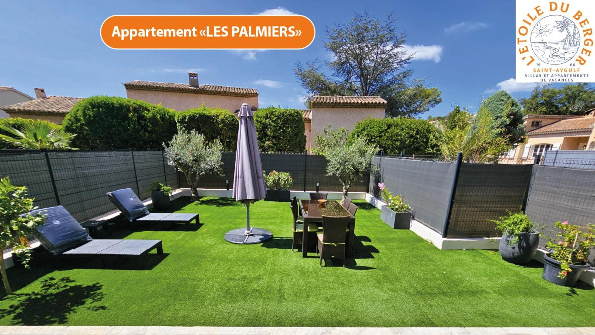 Etoile Du Berger Saint Aygulf 3 Villas Et 4 Appartements Jardin Individuel Et Piscine Chauffee En Saison - La Mer Et Les Plages 450 M エクステリア 写真