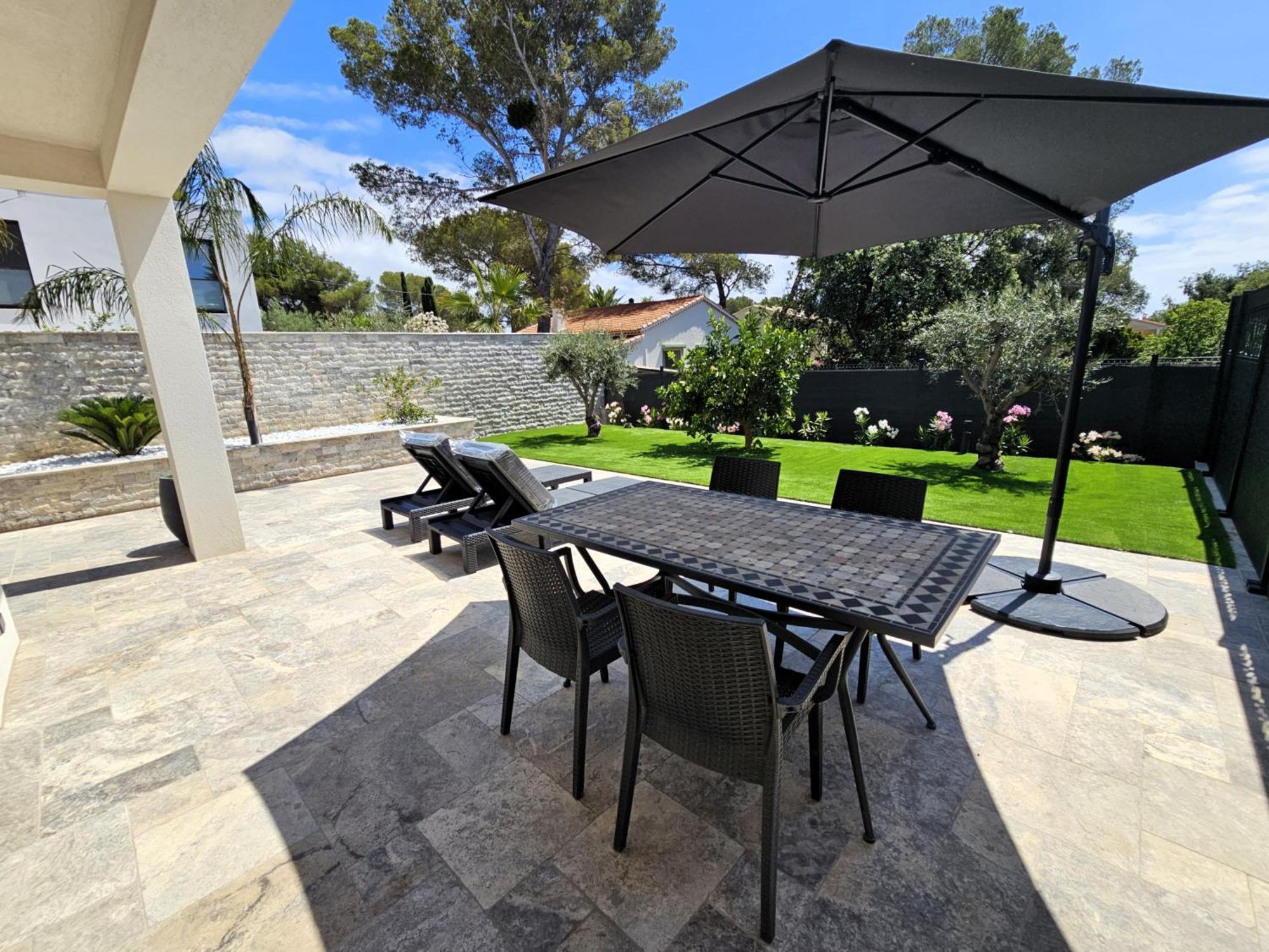 Etoile Du Berger Saint Aygulf 3 Villas Et 4 Appartements Jardin Individuel Et Piscine Chauffee En Saison - La Mer Et Les Plages 450 M エクステリア 写真