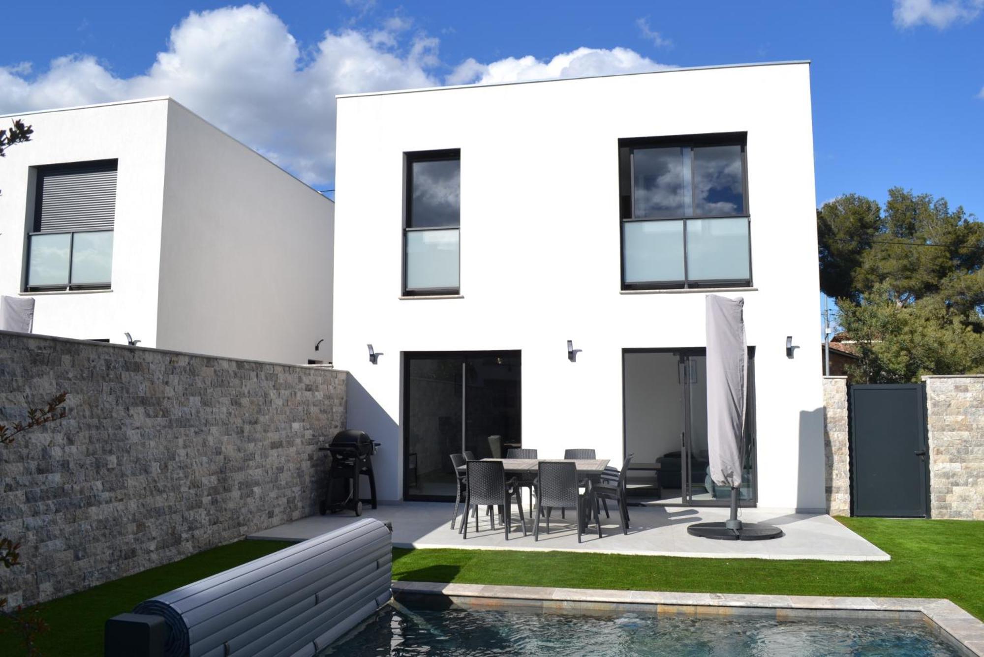 Etoile Du Berger Saint Aygulf 3 Villas Et 4 Appartements Jardin Individuel Et Piscine Chauffee En Saison - La Mer Et Les Plages 450 M エクステリア 写真