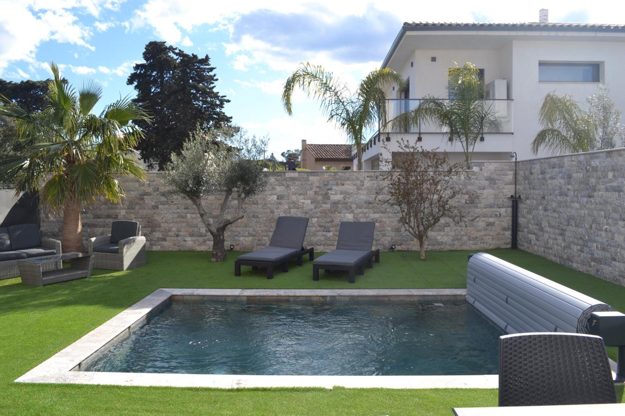 Etoile Du Berger Saint Aygulf 3 Villas Et 4 Appartements Jardin Individuel Et Piscine Chauffee En Saison - La Mer Et Les Plages 450 M エクステリア 写真